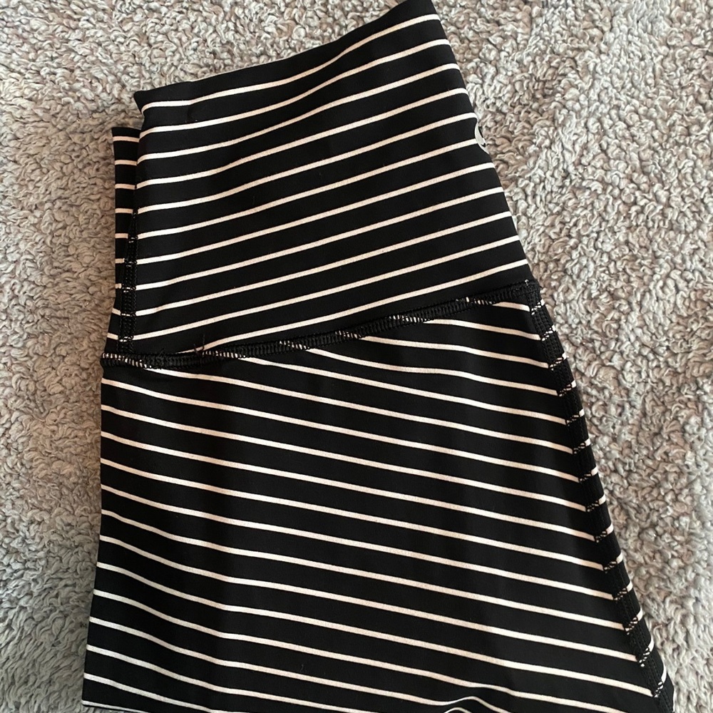 Lululemon Striped Wunder Under Pants